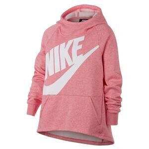 Nike Pink Hooded Sweatshirt - Size XL **